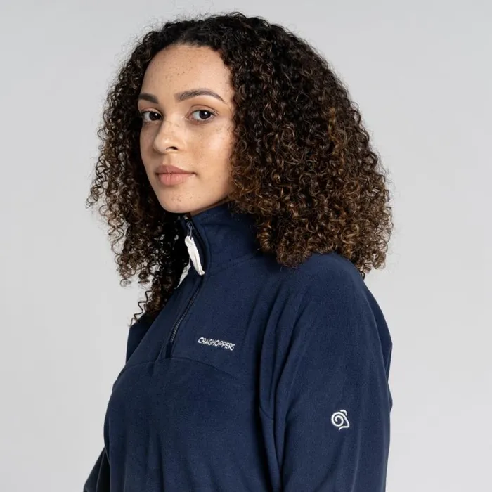 Womens Half Zip Fleece Craghoppers Lani Half Zip Fleece Blue Navy Womens Half Zip Fleece Craghoppers Lani Half Zip Fleece Blue Navy