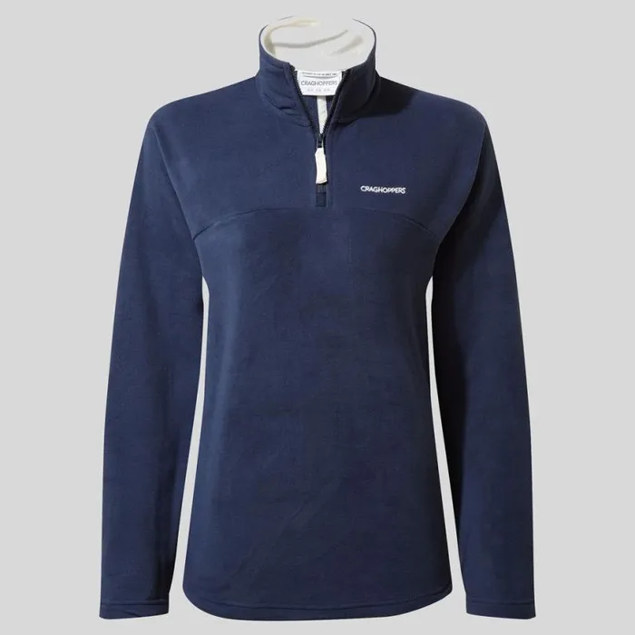 Womens Half Zip Fleece Craghoppers Lani Half Zip Fleece Blue Navy Womens Half Zip Fleece Craghoppers Lani Half Zip Fleece Blue Navy