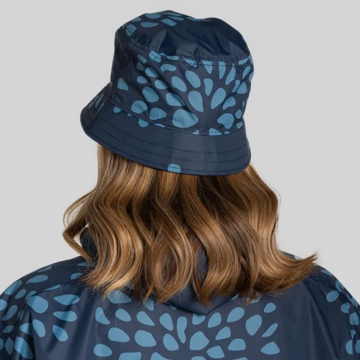 Womens Hats Craghoppers National Trust Globeflower Bucket Hat Blue Navy Print Womens Hats Craghoppers National Trust Globeflower Bucket Hat Blue Navy Print