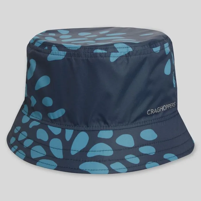 Womens Hats Craghoppers National Trust Globeflower Bucket Hat Blue Navy Print Womens Hats Craghoppers National Trust Globeflower Bucket Hat Blue Navy Print