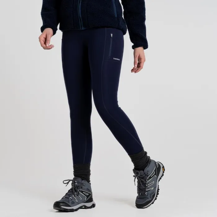 Womens Leggings Craghoppers Compression Thermal Leggings Blue Navy Womens Leggings Craghoppers Compression Thermal Leggings Blue Navy