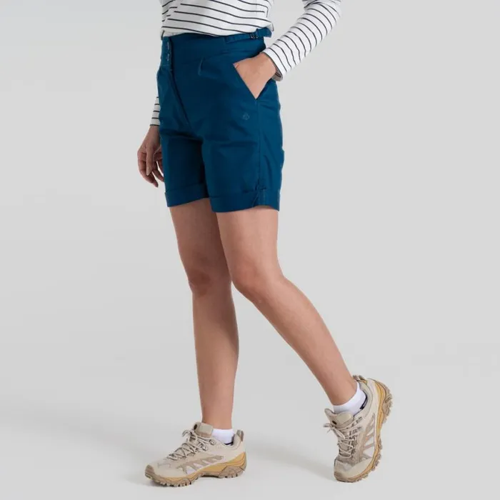 Womens Shorts Craghoppers Araby Short Poseidon Blue