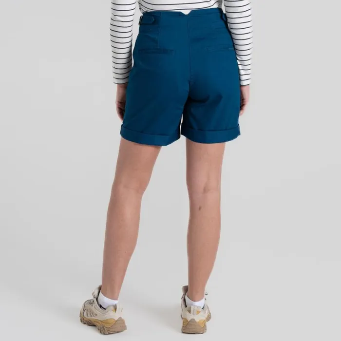 Womens Shorts Craghoppers Araby Short Poseidon Blue