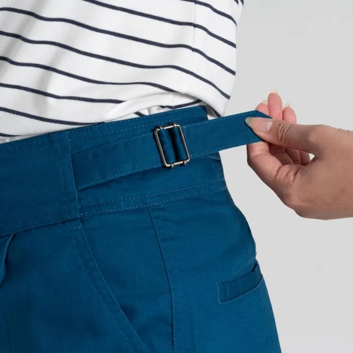 Womens Shorts Craghoppers Araby Short Poseidon Blue