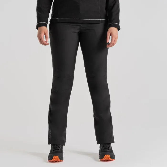 Womens Walking Trousers Craghoppers Airedale II Waterproof Trousers Black Womens Walking Trousers Craghoppers Airedale II Waterproof Trousers Black