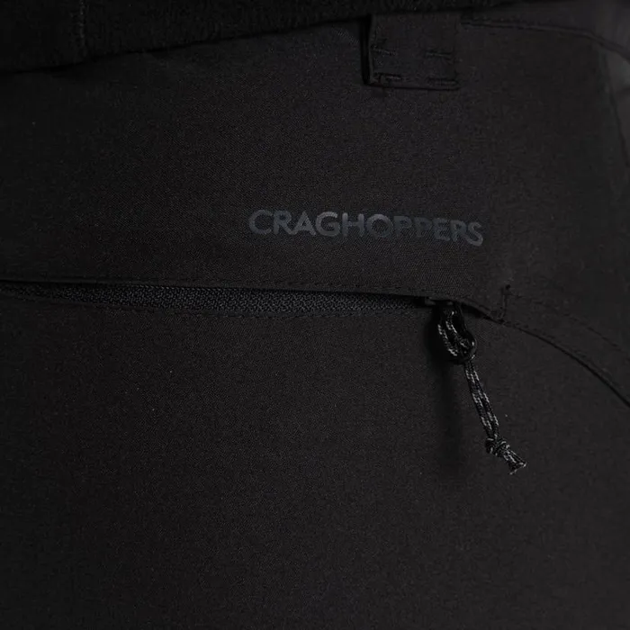 Womens Walking Trousers Craghoppers Airedale II Waterproof Trousers Black Womens Walking Trousers Craghoppers Airedale II Waterproof Trousers Black
