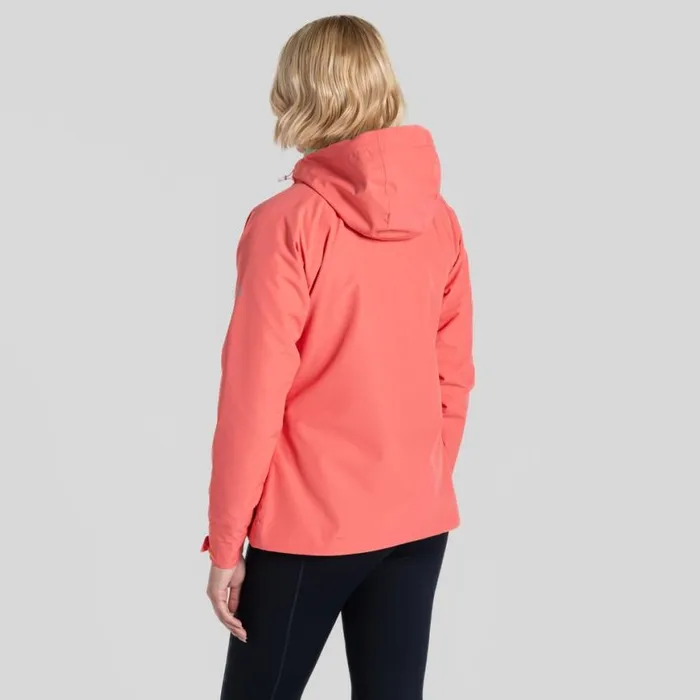 Womens Waterproof Jackets Craghoppers Brielle Waterproof Jacket Deep Coral Womens Waterproof Jackets Craghoppers Brielle Waterproof Jacket Deep Coral