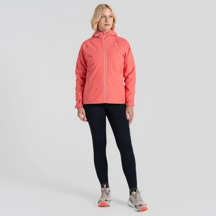 Womens Waterproof Jackets Craghoppers Brielle Waterproof Jacket Deep Coral Womens Waterproof Jackets Craghoppers Brielle Waterproof Jacket Deep Coral