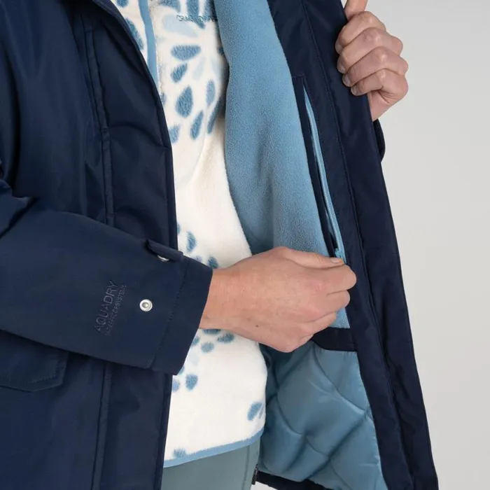 Womens Waterproof Jackets Craghoppers National Trust Bayberry Insulating Jacket Blue Navy Womens Waterproof Jackets Craghoppers National Trust Bayberry Insulating Jacket Blue Navy