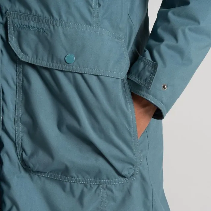 Womens Waterproof Jackets Craghoppers Rosalind Waterproof Jacket Atlantic Womens Waterproof Jackets Craghoppers Rosalind Waterproof Jacket Atlantic