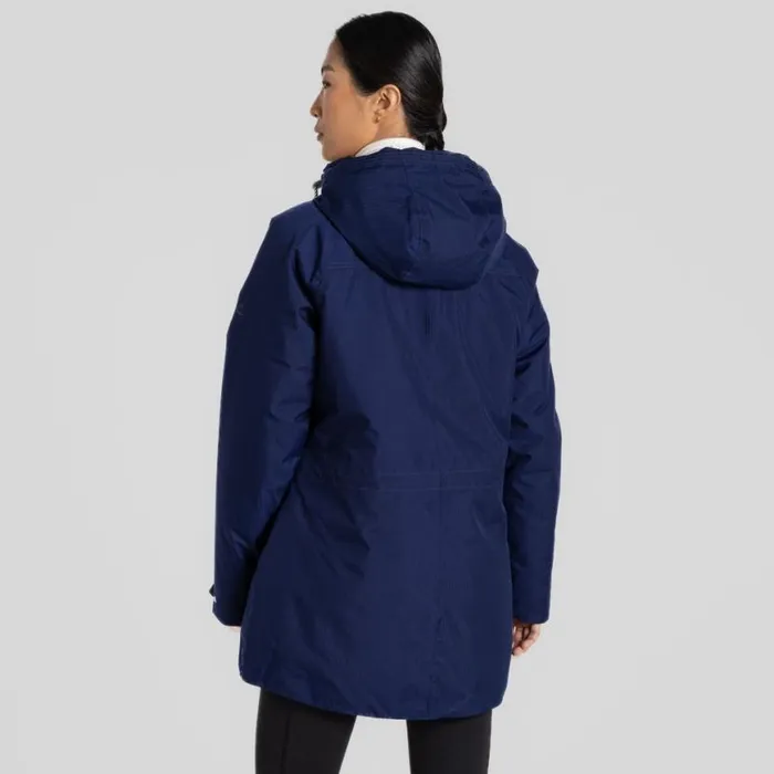 Womens Waterproof Jackets Craghoppers Rowena II Waterproof Jacket Indigo Blue Womens Waterproof Jackets Craghoppers Rowena II Waterproof Jacket Indigo Blue