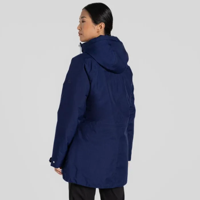 Womens Waterproof Jackets Craghoppers Rowena II Waterproof Jacket Indigo Blue Womens Waterproof Jackets Craghoppers Rowena II Waterproof Jacket Indigo Blue