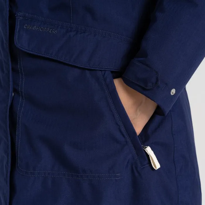 Womens Waterproof Jackets Craghoppers Rowena II Waterproof Jacket Indigo Blue Womens Waterproof Jackets Craghoppers Rowena II Waterproof Jacket Indigo Blue