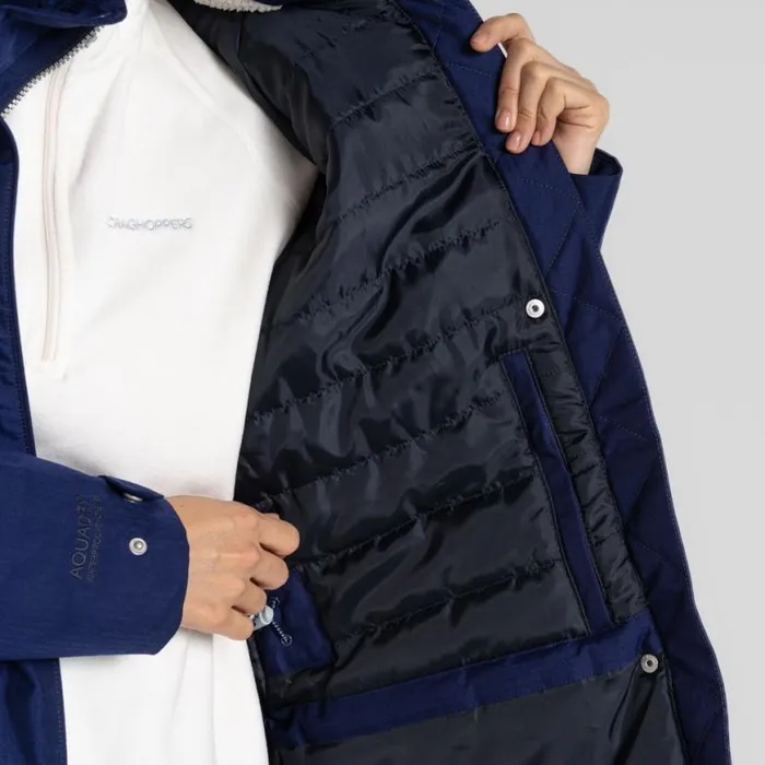 Womens Waterproof Jackets Craghoppers Rowena II Waterproof Jacket Indigo Blue Womens Waterproof Jackets Craghoppers Rowena II Waterproof Jacket Indigo Blue