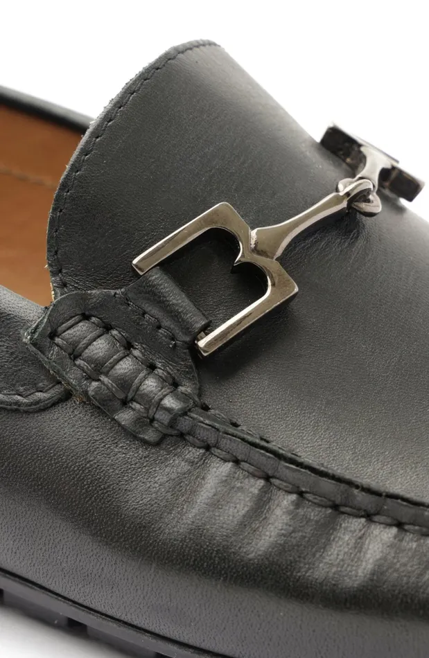 Xander Leather Driving Moccasin 8211 Black Men Bruno Magli Dress Shoes