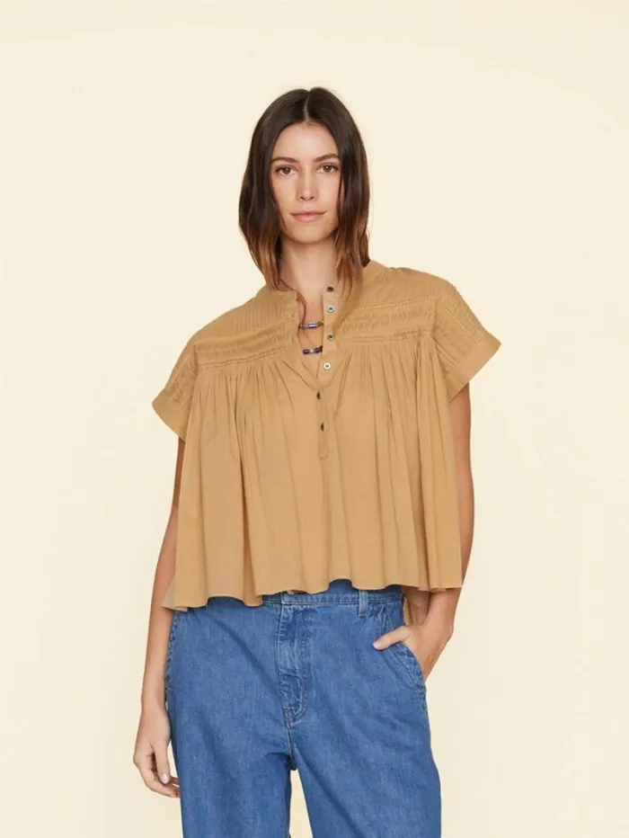 Xirena Biscuit Luane Top Women Tops