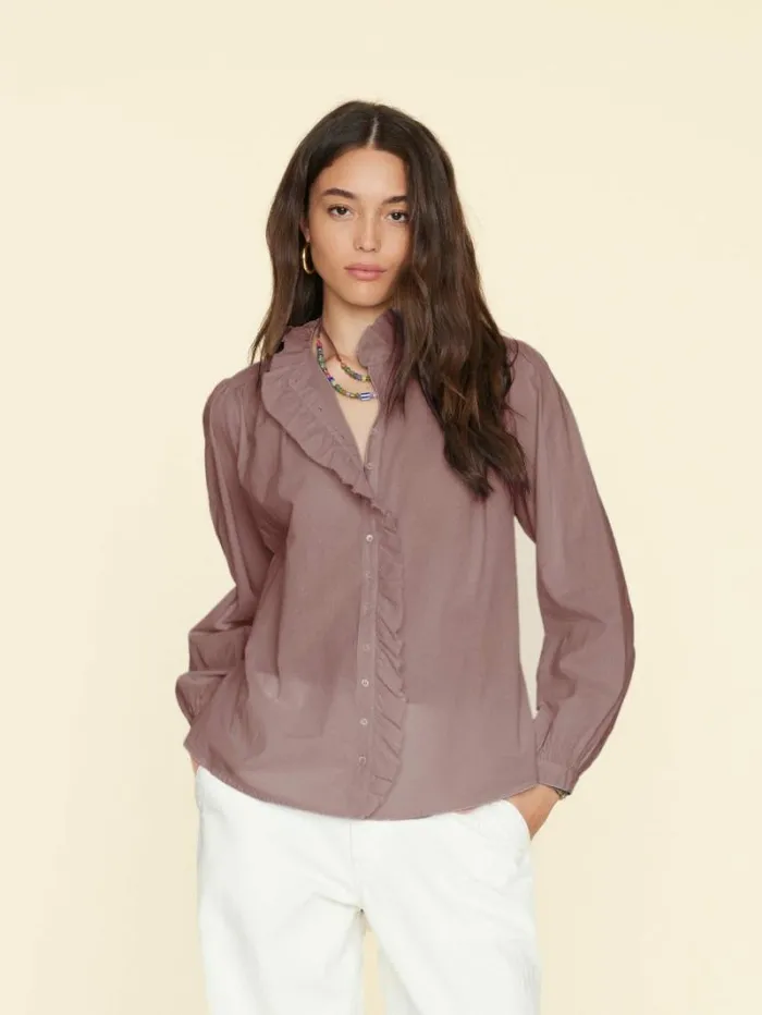 Xirena Brownstone Nicholson Shirt Women Shirts