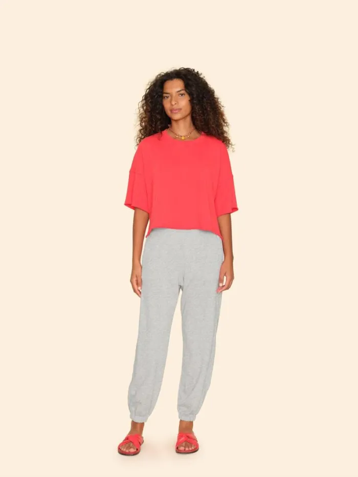 Xirena Heather Grey Davis Sweatpant Women Sweats and Tees
