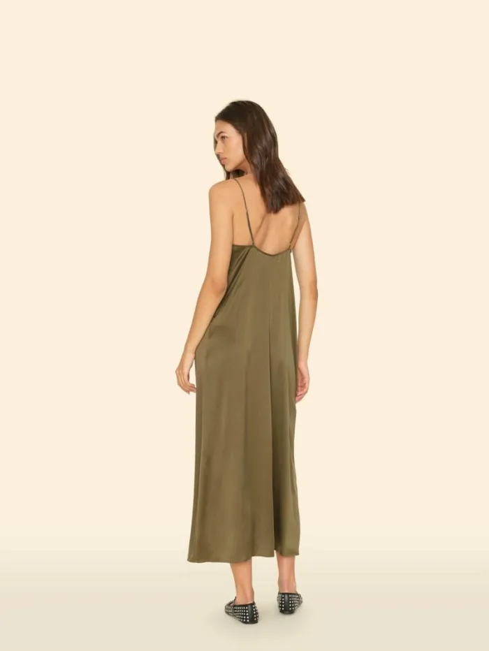Xirena Olive Gold Destin Dress Women Dresses