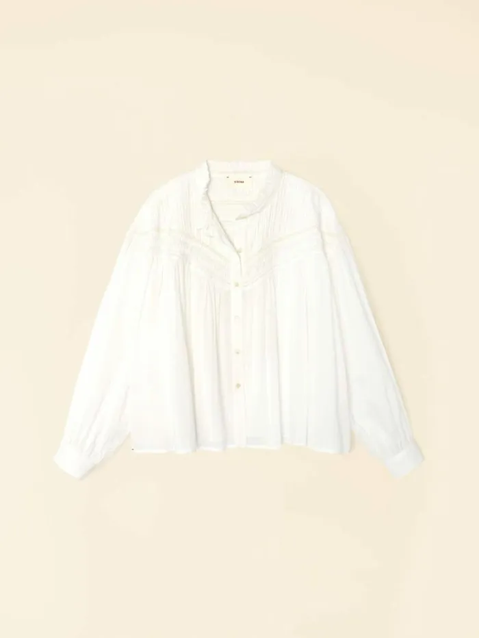 Xirena White Clara Shirt Women Shirts
